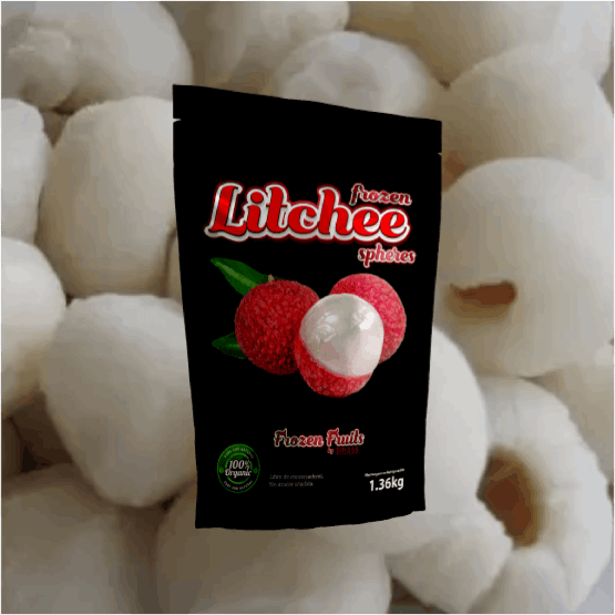 Litchi en Cubos Congelado