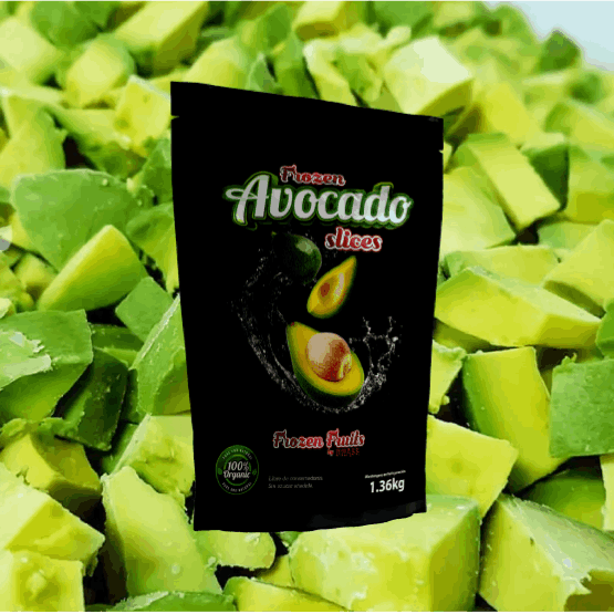 Aguacate en Rebanadas Congelado